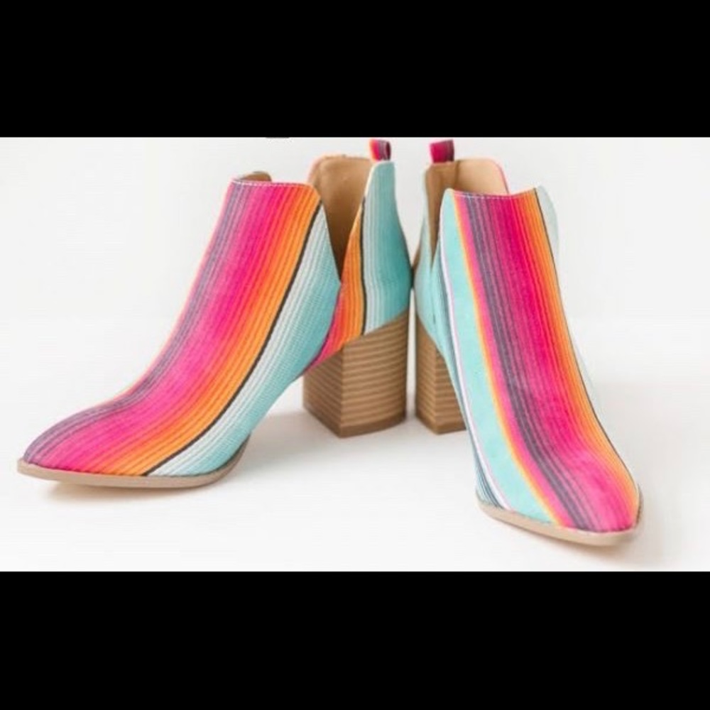 Serape Booties - Picture 16 of 16